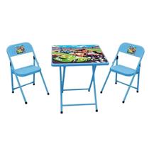 Conjunto Infantil Mesa Com 2 Cadeiras Corrida