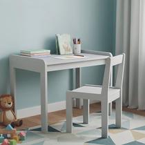 Conjunto Infantil Mesa e Cadeira 69x48cm Branco Conjunto Infantil Mesa e Cadeira 69x48cm Branco