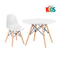 Conjunto infantil - Mesa Eames Junior + 1 cadeira Eiffel Junior