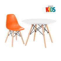 Conjunto infantil - Mesa Eames Junior + 1 cadeira Eiffel Junior