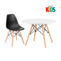 Conjunto infantil - Mesa Eames Junior + 1 cadeira Eiffel Junior