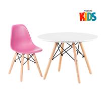 Conjunto infantil - Mesa Eames Junior + 1 cadeira Eiffel Junior