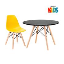 Conjunto infantil - Mesa Eames Junior + 1 cadeira Eiffel Junior