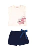 Conjunto Infantil Milli&nina Fittas