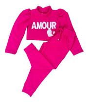 Conjunto Infantil Moda Blogueirinha Roupa Menina Mini Diva Conjunto Infantil Moda Blogueirinha Roupa Menina Mini Diva