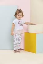 Conjunto infantil modinha - blusa e legging
