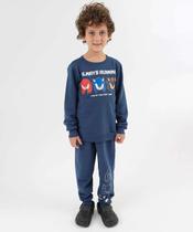 Conjunto Infantil Moletinho Sonic Tam 4 a 10 Azul-47004 Conjunto Infantil Moletinho Sonic Tam 4 a 10 Azul-47004
