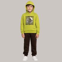 Conjunto Infantil Moletom com Capuz Menino Estampa DONT LET THE GAME END” Conjunto Infantil Moletom com Capuz Menino Estampa DONT LET THE GAME END”