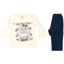 Conjunto Infantil Moletom Kely e Kety 1 ao 3 Ref. 60388