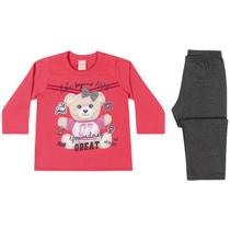Conjunto Infantil Moletom Kely e Kety 1 ao 3 Ref. 60388