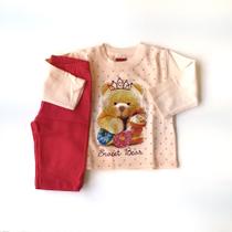 Conjunto infantil moletom kyly