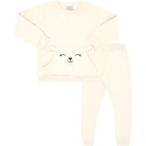 Conjunto Infantil Moletom Menina Pulla Bulla Ref. 50226