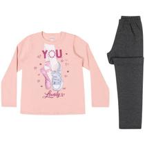Conjunto Infantil Moletom Meninas Kely e Kety Ref. 60824