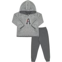 Conjunto Infantil Moletom Menino Pulla Bulla Ref. 50276 Conjunto Infantil Moletom Menino Pulla Bulla Ref. 50276