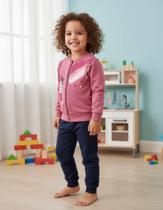 Conjunto Infantil N. 01 Menina Big Day/Abrange/Upa Loo/Alenice/Elian Inverno