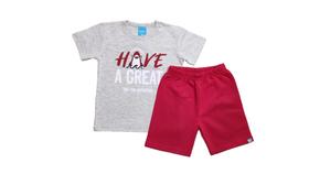 Conjunto Infantil N. 02 Menino Verão Brandili/Kamylus/Alenice/Elian/Playground