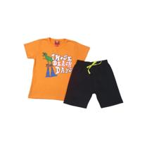 Conjunto Infantil N 08 Menino Verão Benetex/Kings/Viston/Terra Kids