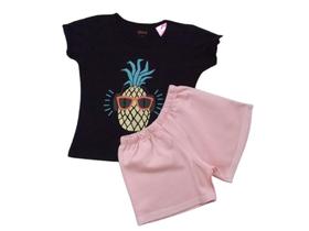 Conjunto Infantil N.10 Menina Verão Benetex/Soletex/Glace/Mia Kids/TK