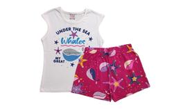 Conjunto Infantil N. 10 Menina Verão Kely Kety/Elian/Brandili