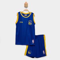 Conjunto Infantil NBA Golden State Warriors Braziline Conjunto Infantil NBA Golden State Warriors Braziline