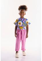 Conjunto Infantil para Menina com Blusa e Calça Bem Me Quer Três e Já Conjunto Infantil para Menina com Blusa e Calça Bem Me Quer Três e Já