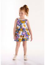 Conjunto Infantil para Menina com Blusa e Short Bem Me Quer Três e Já Conjunto Infantil para Menina com Blusa e Short Bem Me Quer Três e Já