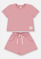Conjunto Infantil para Menina com Blusa e Short Nature Up Baby