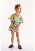 Conjunto Infantil para Menina com Camisa e Short Três e Já Conjunto Infantil para Menina com Camisa e Short Três e Já