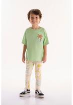 Conjunto Infantil para Menino Beiramar com Camiseta e Calça Três e Já Conjunto Infantil para Menino Beiramar com Camiseta e Calça Três e Já