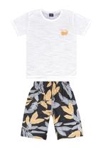 Conjunto Infantil para Menino com Camiseta e Bermuda Guloseima