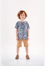 Conjunto Infantil para Meninos com Camiseta e Bermuda Up Baby