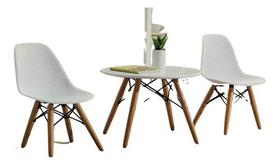 Conjunto Infantil Pé Palito Jogo De Mesa E 2 Cadeiras