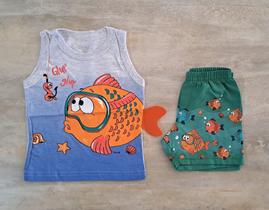 Conjunto Infantil Peixe(10776)
