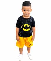 Conjunto Infantil Personagem Camiseta e Bermuda
