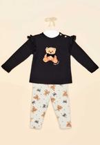 Conjunto Infantil Petit Cherie Estampado Conjunto Infantil Petit Cherie Estampado
