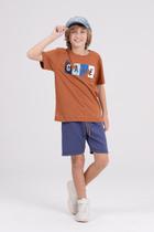 Conjunto Infantil Play The Game Caramelo