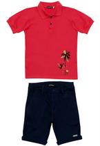 Conjunto Infantil Polo + Bermuda Ser Garoto 6463