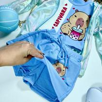 Conjunto infantil Premium Capivara 2 ao 10 Conjunto infantil Premium Capivara 2 ao 10