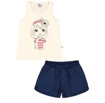 Conjunto Infantil Pulla Bulla Menina Ref. 37827