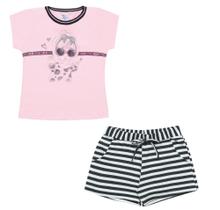 Conjunto Infantil Pulla Bulla Menina Ref. 44320 Conjunto Infantil Pulla Bulla Menina Ref. 44320