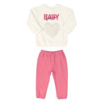 Conjunto Infantil Quimby Coração Feminino