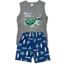 Conjunto Infantil Regata e Bermuda 88100 - Malwee Kids