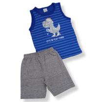 Conjunto infantil regata malwee kids menino 4-6-8