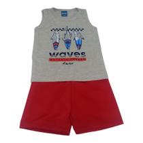 Conjunto infantil regata menino rei rex 1-2-3
