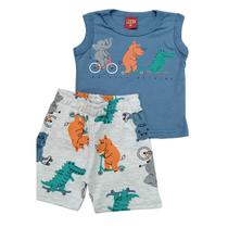 Conjunto Infantil Regata P ao G