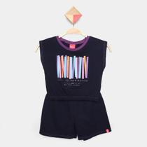 Conjunto Infantil Romitex Inspiration Regata + Short Moletinho Menina