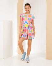 Conjunto Infantil Rosa Larissa