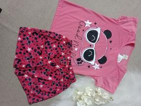 Conjunto infantil rosa