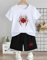 Conjunto Infantil Roupa Menino Estampa Spiderman Conjunto Infantil Roupa Menino Estampa Spiderman