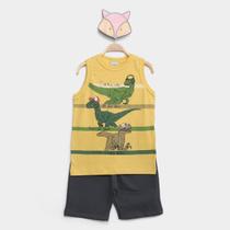 Conjunto Infantil Rovitex Dinos Masculino